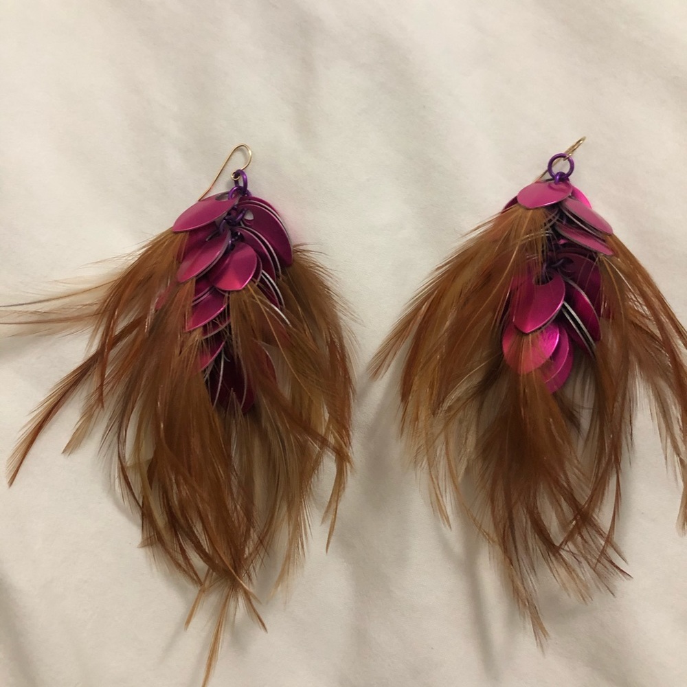Feather Earrings